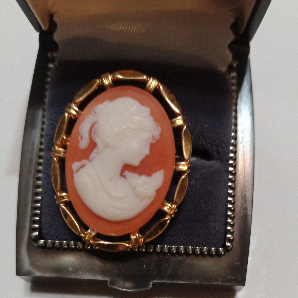 Vintage Cameo Brooch